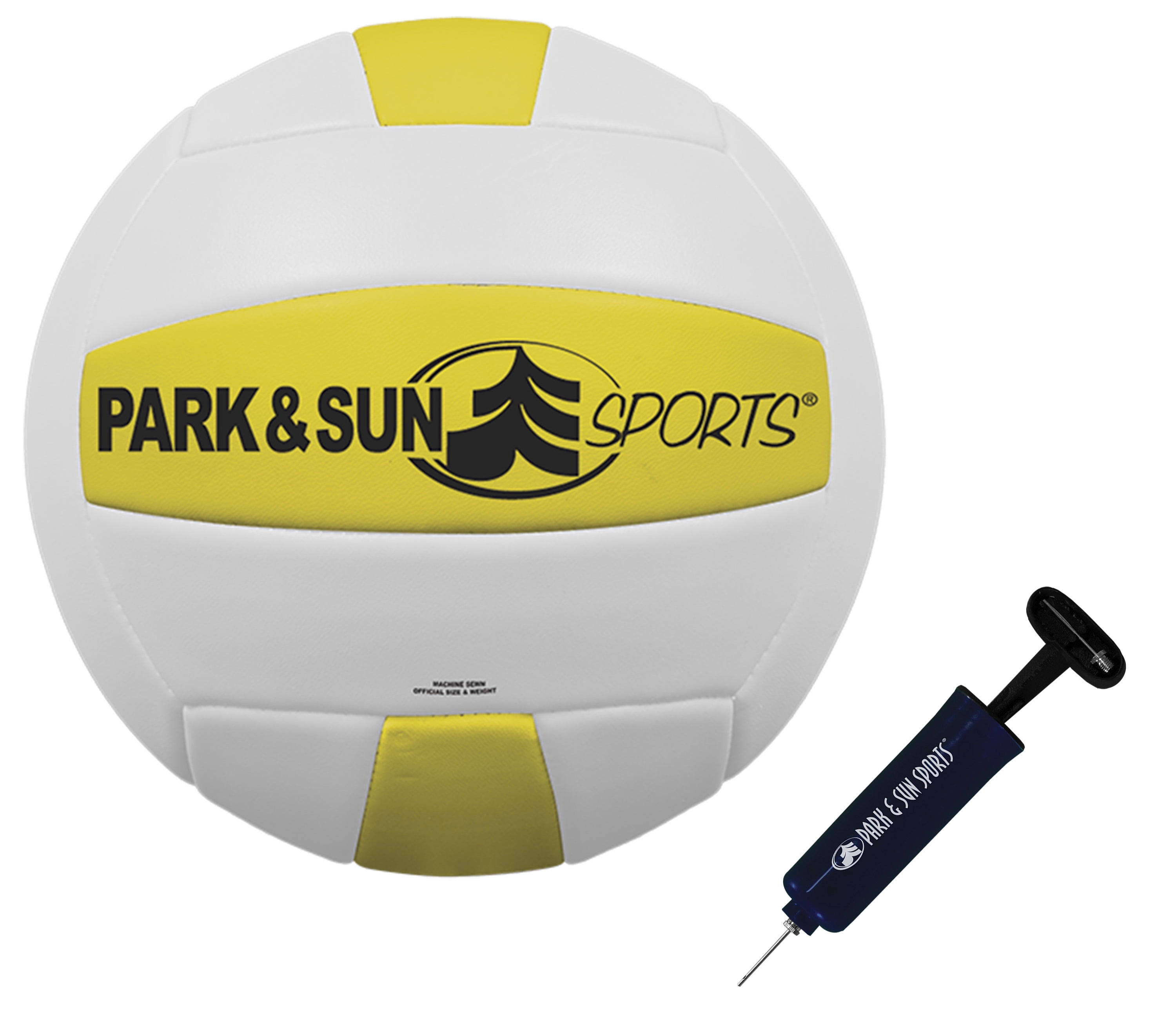 Park & Sun Sports Tournament Flex 1000 Portable Outdoor Volleyball Net Set, Blue