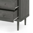 thumbnail image 4 of GDF Studio Farhart Mid Century Modern 4 Drawer Dresser, Gray Maple, 4 of 9