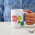 thumbnail image 4 of CafePress - Bird Is The Word Large Mug - 15 oz Ceramic Large White Novelty Mug, 4 of 6