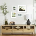 thumbnail image 2 of Gallery Perfect Photo Kit with Decorative Art Prints & Hanging Template Gallery Wall Frame Set, 7 Piece, White, 7 Piece, 2 of 2