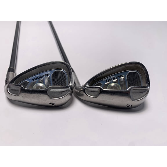 Pre-Owned TaylorMade Burner Plus Wedge Set REAX SuperFast Ladies Graphite Womens RH