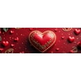 thumbnail image 3 of Heart Balloons Backdrop Background Wall Banner Valentines Day Party Decorations Romantic Celebration Event Decor Wedding Photography Prop, 3 of 3