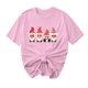 thumbnail image 1 of Camisetas de Manga Corta para Mujeres, Camiseta de Cuello Redondo Impresa de Moda, Primavera Y Verano Casual, 1 of 8