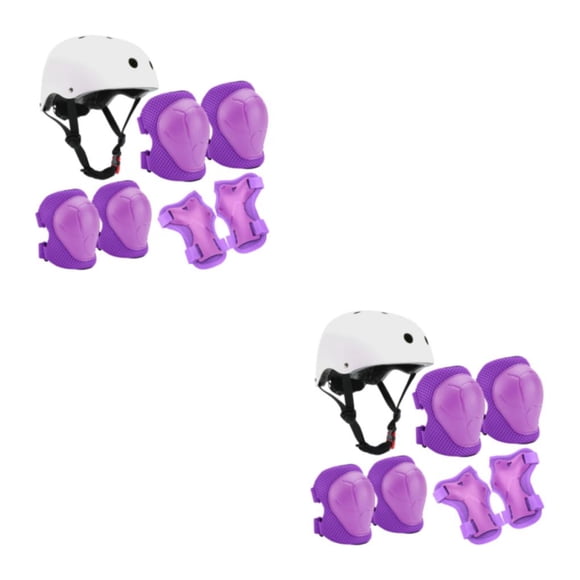 Toystoory Casco de bicicleta cómodo y duradero para niños y adolescentes Conjunto de casco y almohadillas para niños de amplia aplicación Type4 NO4