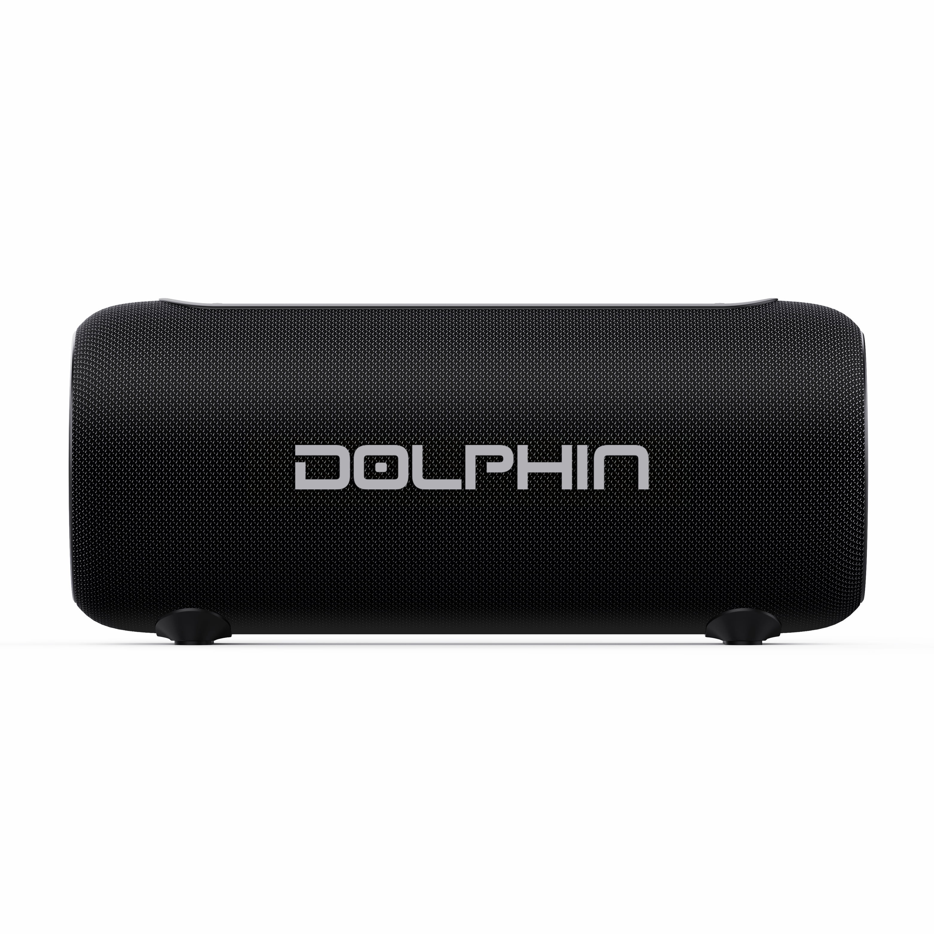 Dolphin LX-30 Waterproof Bluetooth Speaker, 26W Loud Portable Boombox, Water Resistant IPX5, Long-Lasting Battery, Bass, 5.3, Pool, Shower, Beach, Outdoor w Shoulder Strap, Rechargeable