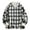 White, variant on Mens Shirts Under $10 V Neck Sweatshirt Women Oversized Plaid Fleece Pullover Sweatshirts Flannel Checkered Long Sleeve Hoodie with Pockets