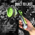 thumbnail image 7 of Garden Hose Nozzle – 8-Pattern Hose Sprayer with Thumb Control – Watering Tool for Garden, Car Wash, Lawn Care & Pet Shower, 7 of 7