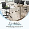 Coolhut Office Drafting Chair Armless, Tall Office Desk Chair Adjustable Height and Footring
