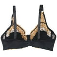 thumbnail image 4 of Sokhug Bras for Women Lace With Steel Solid Color Double Breasted Push Up Underwear, 4 of 4