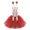 Red&Brown, variant on DPOIS Kids Girls Christmas Costume Dress Outfit Cartoon Elk Mesh Tutu Skirt