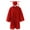 Red D4 graduation cap and gown, variant on Graduation Dress 2025 Graduation Gown for Kids Kindergarten Graduation Kindergarten Cap and Gown Tassel Cute Kids Graduation Dresses