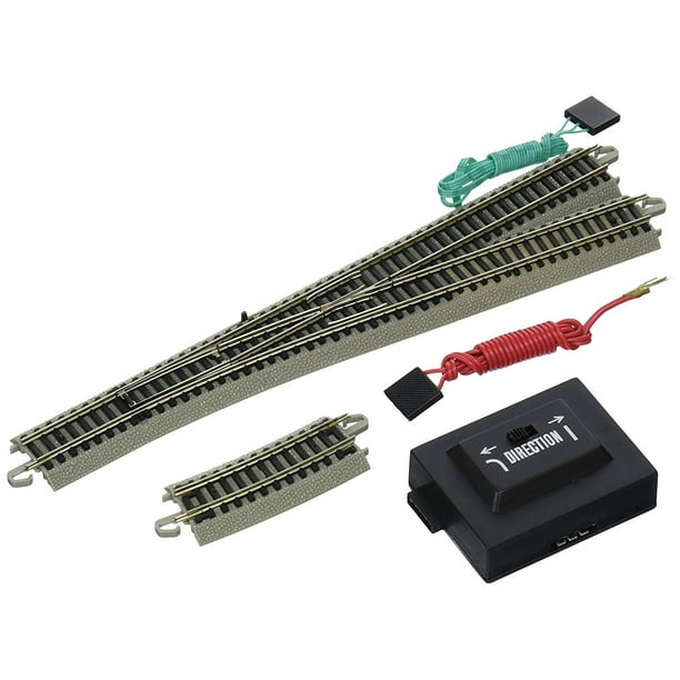 Bachmann N Scale EZTrack Roadbed Train Track 6 Turnout Right