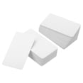 thumbnail image 1 of Unique Bargains 3.5' x 2' Blank Paper Business Cards, 180 Pack Small Index Flash Cards Words Message Note Card, White, 1 of 7