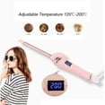 thumbnail image 4 of Thin Curling Wand, 9mm Mini Curling Iron For Long & Short Hair, Small Curling Iron Ceramic Barrel Hair Curler With Adjustable Temperature, 4 of 5