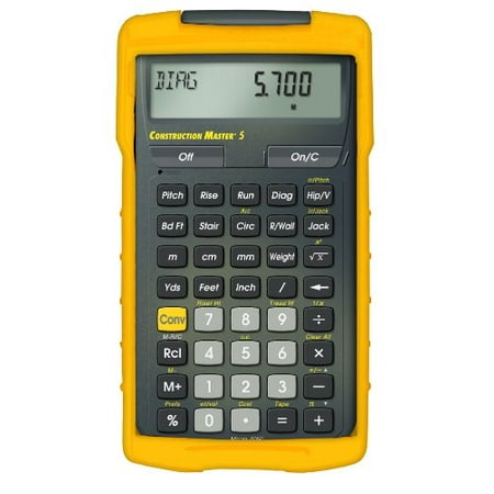 Construction Calculator Case - Construction Master 5 Calculator - Great Tool for Building Professionals