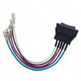 thumbnail image 5 of Interruptor de elevalunas eléctrico para automóvil de doble flecha de 12 V y 24 V con luz roja y verde, 5 of 5