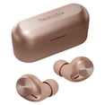 thumbnail image 1 of Technics True Wireless Auriculares Bluetooth multipunto con micrófono HiFi Llamadas claras Batería de larga duración Ligero Ajuste cómodo Alexa Incorporado EAH-AZ40-N (oro rosa), 1 of 5