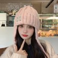 thumbnail image 2 of WEAIXIMIUNG Inflatable Boxing Gloves Winter Colored Warm Woolen Hat for Children, 2 of 4