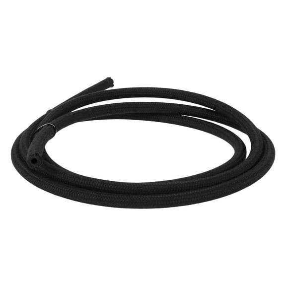 Unique Bargains 1 Pcs Fuel Line Hose Vacuum Hose Automotive Fuel Hose 3.2mm/1/8"(ID) 7.5mm/ 2/7"(OD) 150cm/5ft(L) NPR Rubber,Nylon Braided