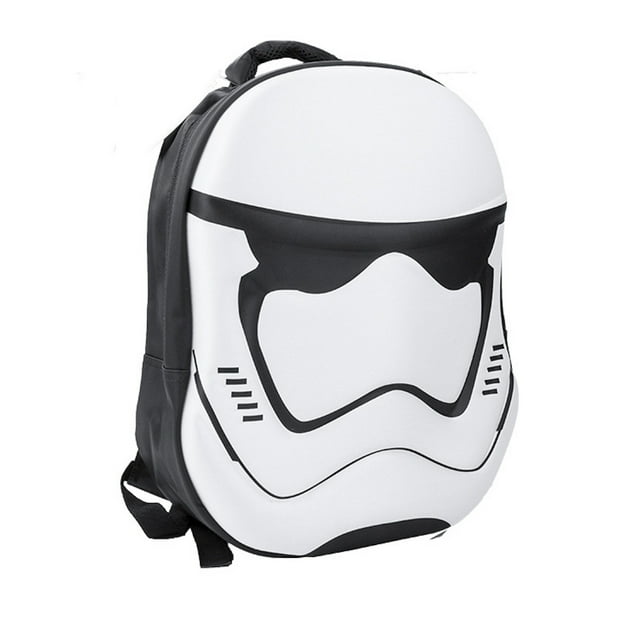 Mochila Storm Trooper Kids School de nailon con impresión 3D de 31 x 14 x 40 cm