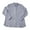 Cosmic Sky, variant on Ladies Long Sleeve Chest Pocket High Low Hem Double Gauze Button Up (Cosmic Sky, XXL)