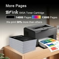 thumbnail image 4 of 645A 5-Pack Toner Cartridges Compatible for HP645A C9730A C9731A C9732A C9733A for Color Laser 5500, 5550 Series Printers (2 Black, Cyan, Yellow, Magenta), 4 of 6