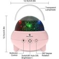 thumbnail image 3 of Unicorns Gifts for Girls,Unicorn Toys,3 6 7 8 9 Year Old Girl Gifts,Unicorn ,360 Degree Rotating 9 Colorful Lights Adjustable Brightness (Pink), 3 of 4