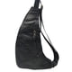 thumbnail image 4 of Mochila bandolera de piel Hebetag con bandolera para hombre y mujer, 4 of 7