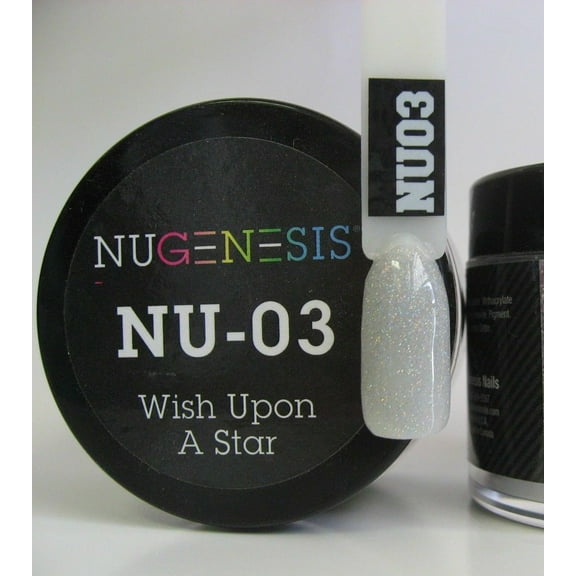 NUGENESIS Nail Color Dip Dipping Powder 1.5oz/jar - NU03 Wish Upon a Star