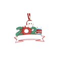 thumbnail image 2 of Resina De Navidad Navidad Familia Diy Bendiciones Escritas A Mano Colgantes De Muñeco De Nieve Regalo Para Amigo O Familia Moyic HA040823-26, 2 of 6