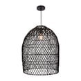 thumbnail image 3 of Elk Home 19-Inch Wide Tabuk Pendant, Transitional, Black, 3 of 5