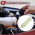 thumbnail image 3 of Unique Bargains 1 Pc Tanque de expansión de agua del reservorio de refrigerante del motor para BMW E30 E36 E39 318i 525i 525iT 528i Z3 Botella de reservorio de radiador de refrigerante No.17111712835, 3 of 6