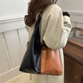 thumbnail image 4 of Bolso Hombro Femenina Cuerpo Cruzado Elegante Suave Mujeres PU Cuero Gran Capacidad Poscadia Color Lady Daily Carters, 4 of 9