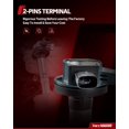 thumbnail image 3 of Torchbeam Set of 4 UF651 Ignition Coils Packs and Double Iridium Spark Plugs Fit for 2012 2013 2014 2015 2016 Hyundai Elantra Tucson Kia Soul Forte 2.0 1.8 L4 Replacement for UF651 C1804 5C1861 50146, 3 of 4
