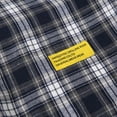 thumbnail image 5 of Sopiago Big And Tall Flannel Shirts for Men Plaid Shirts Cotton Men's Button Down Shirts Long Sleeve Gingham Shirt Navy,L, 5 of 6