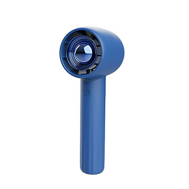 Toystoory Ventilador de mano Potente viento Silencioso Compacto y conveniente Seleccione ABC/PP ABS Saludable Electrodomésticos Azul
