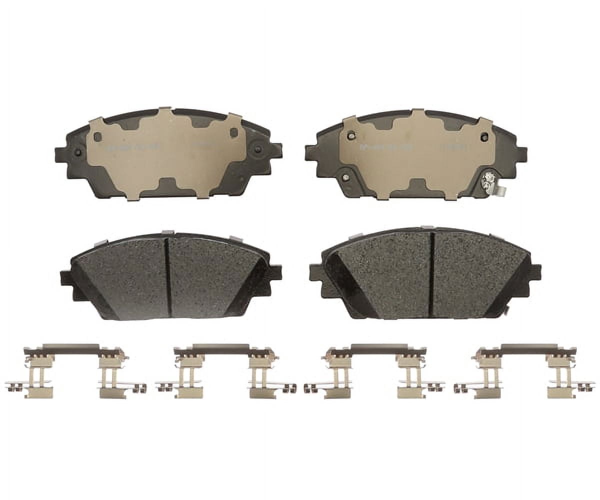 Raybestos R-Line Ceramic Brake Pad Set – Front Replacement For Subaru Outback, Forester, Impreza, Legacy & More (MGD929CH)