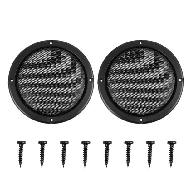 Speakers Cover Steel Mesh Woofer Subwoofer Grill Protector 2pcs 6.5