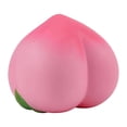 thumbnail image 3 of Realistic Simulation Fruit Stress Ball, Soft Dough Anxiety Relief Toy for Adults, Cute Funny Desktop Ornament for Home Office Daily Decor (Peach), 3 of 9