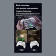 thumbnail image 4 of K10 Controlador de Juegos con Base de Carga RGB Gamepad Inalámbrico Efecto Hall Joystick Disparador para Switch/PC, 4 of 8