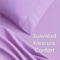 thumbnail image 4 of Juego de Sabanas Tacto Algodón Kyuden Home Lila Individual, 4 of 5