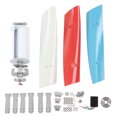 thumbnail image 3 of Generador de turbina eólica, 3 colores, 200 W, doble rodamiento, generador de viento vertical de bajo ruido para barco, 24 V, 3 of 14