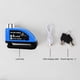 thumbnail image 4 of Bloqueo De Alarma De Freno De Disco De Rueda Bloqueo de alarma de freno de disco de rueda de scooter de motocicleta a prueba de agua 500mAh (negro azul) Tmvgtek Accesorios para bicicletas, 4 of 8