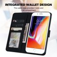 thumbnail image 4 of Compatible avec iPhone 8 Plus Étui Portefeuille Motif Animaux Mignons avec Fentes pour Cartes Couverture Rabattable, 4 of 5