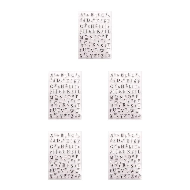 sweethay Silicone Stamp Simple Design Card Making Transparent Decorations Stampers DIY Embosser Stamping Stamper Scrapbooking Seal Type2