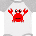 thumbnail image 4 of Inktastic Cute Red Crab Boys or Girls Baby Bodysuit, 4 of 5