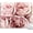 20 Roses, variante sur Tapis de Souris Carré Rose Mignon à Motif Floral pour Femmes, Imperméable, Antidérapant, Base en Caoutchouc, Idéal pour le Bureau et l'Ordinateur Portable