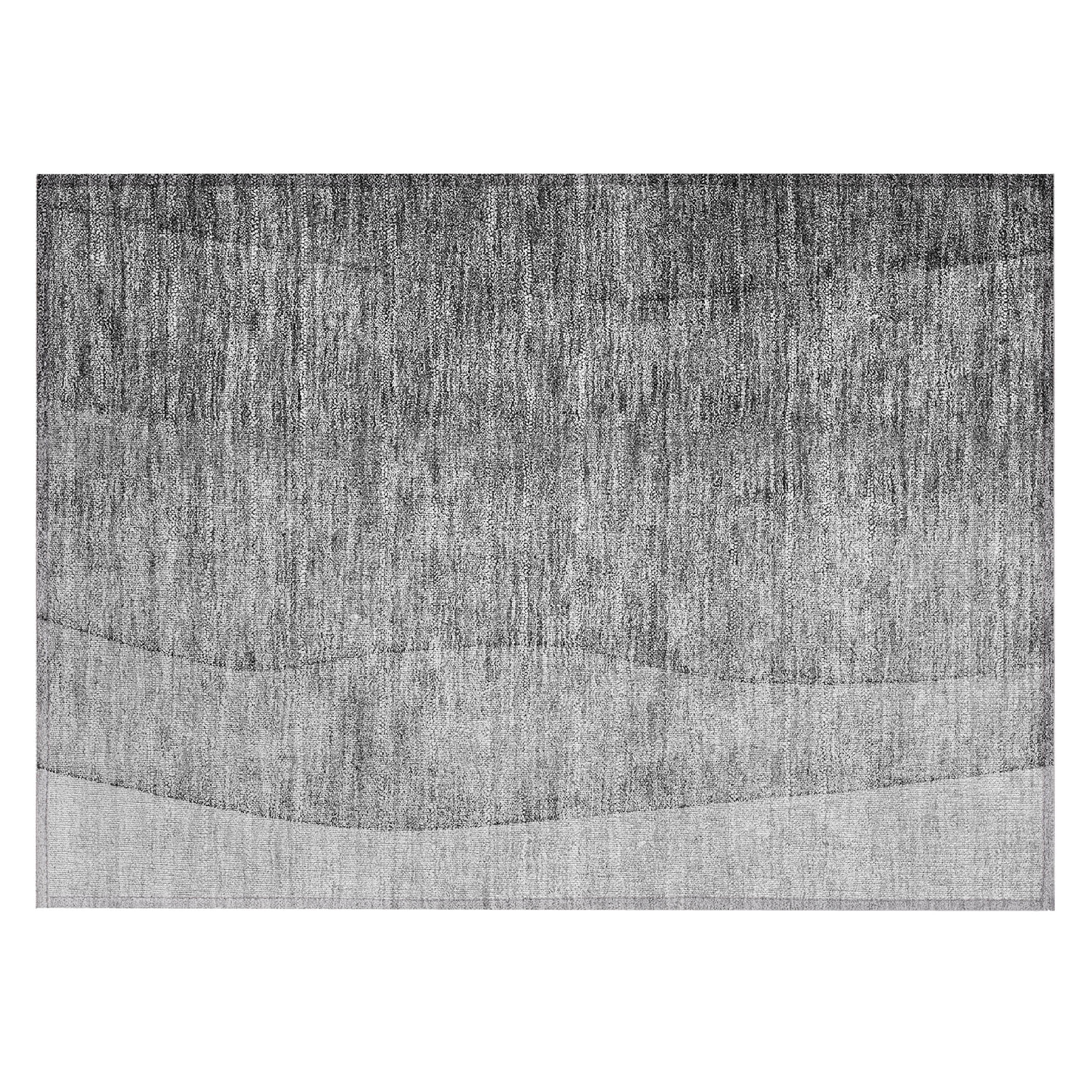 Addison Rugs Chantille Indoor/Outdoor Transitional Ombre Gray Washable Rectangle Rug, 1'8" x 2'6"