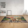 thumbnail image 2 of I Like Fishing, and My Manx, and Maybe 3 People. Happy Father's Day Indoor Rug Cat Lover Kitten Owner Gifts Carpet Living Bed Room Sofa Home Decor - 00004, 2 of 5