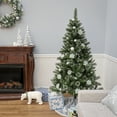 thumbnail image 5 of National Tree Company 6 ft. Artificial Snowy Sierra Spruce Christmas Tree, Green, Includes Stand, 5 of 7
